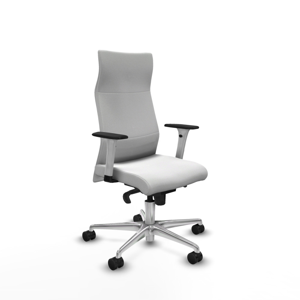 piqueras y crespo albacete direcci?n sincro bali blanco brazos 1d blancos base aluminio ruedas 65 nailon