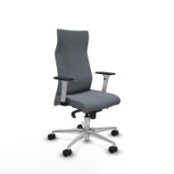 piqueras y crespo albacete direcci?n sincro bali gris brazos 1d blancos base aluminio ruedas 65 nailon
