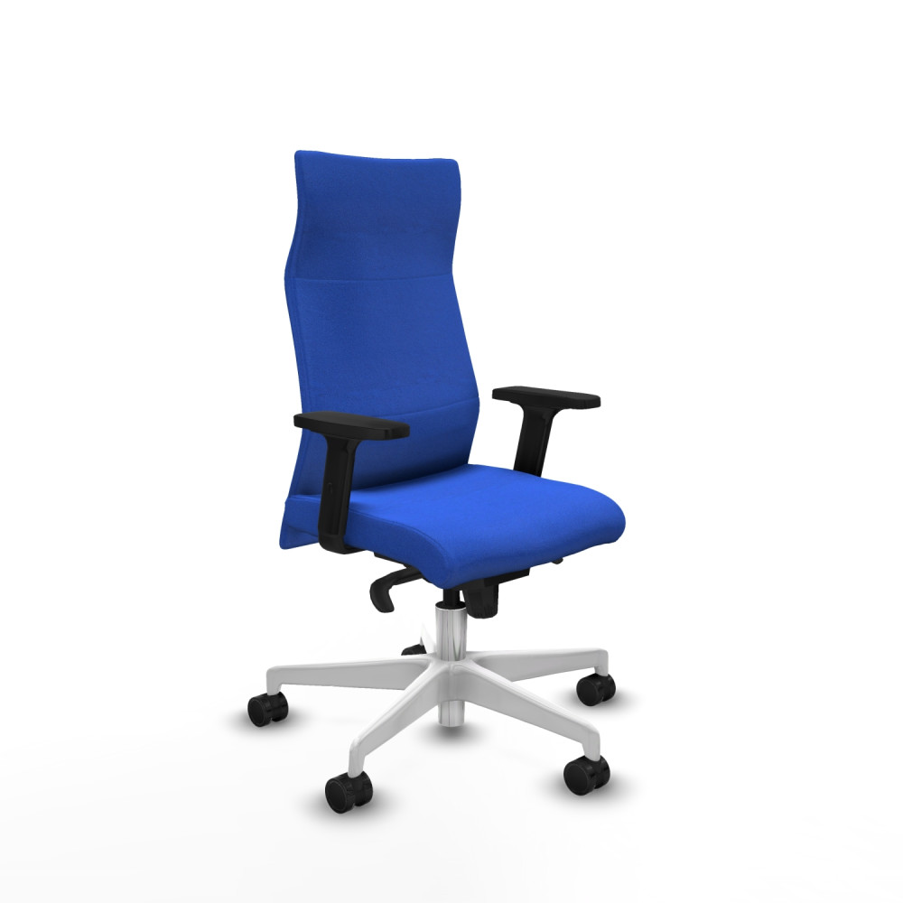 piqueras y crespo albacete direcci?n sincro bali azul brazos 2d base blanca ruedas 65 nailon