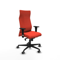 piqueras y crespo albacete direcci?n sincro bali naranja oscuro brazos 1d cromados base nailon ruedas 65 engomadas
