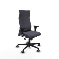 piqueras y crespo albacete direcci?n sincro bali gris oscuro brazos 1d cromados base nailon ruedas 65 engomadas