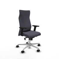 piqueras y crespo albacete direcci?n sincro bali gris oscuro brazos 2d base aluminio ruedas 65 nailon