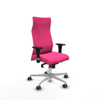 piqueras y crespo albacete direcci?n sincro similpiel rosa brazos 1d cromados base aluminio ruedas 65 engomadas