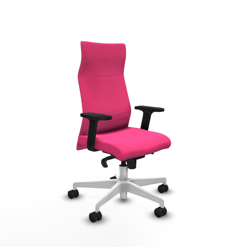 piqueras y crespo albacete direcci?n sincro similpiel rosa brazos 2d base blanca ruedas 65 nailon