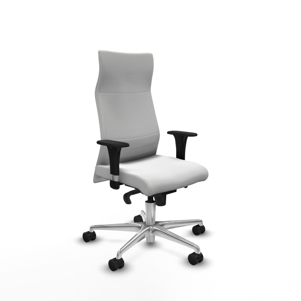piqueras y crespo albacete xl sincro bali blanco brazos 1d base aluminio ruedas 65 mm nailon