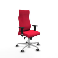 piqueras y crespo albacete xl sincro bali rojo brazos 1d base aluminio ruedas 65mm engomadas