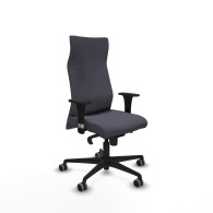 piqueras y crespo albacete xl sincro bali gris oscuro brazos 1d base nailon ruedas 65mm engomadas