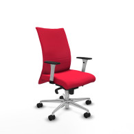 piqueras y crespo albacete confidente sincro bali rojo brazos 1d blancos base aluminio ruedas 65 mm nailon