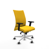 piqueras y crespo albacete confidente sincro similpiel amarillo brazos 2d base blanca ruedas 65mm engomadas