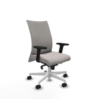 piqueras y crespo albacete confidente sincro similpiel blanco brazos 2d base blanca ruedas 65 mm nailon