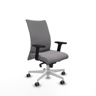 piqueras y crespo albacete confidente sincro similpiel gris brazos 2d base blanca ruedas 65mm engomadas