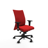 piqueras y crespo albacete confidente sincro similpiel rojo brazos 1d base nailon ruedas 65 mm nailon