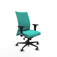 piqueras y crespo albacete confidente sincro similpiel turquesa brazos 1d base nailon ruedas 65mm engomadas