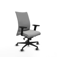 piqueras y crespo albacete confidente sincro similpiel gris claro brazos 2d base nailon ruedas 65mm engomadas