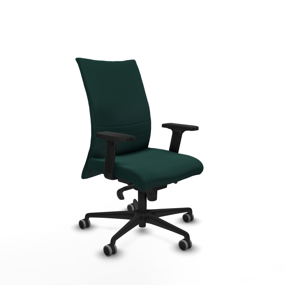piqueras y crespo albacete confidente sincro similpiel verde botella brazos 2d base nailon ruedas 65mm engomadas