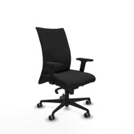 piqueras y crespo albacete confidente sincro similpiel negro brazos 2d base nailon ruedas 65mm engomadas