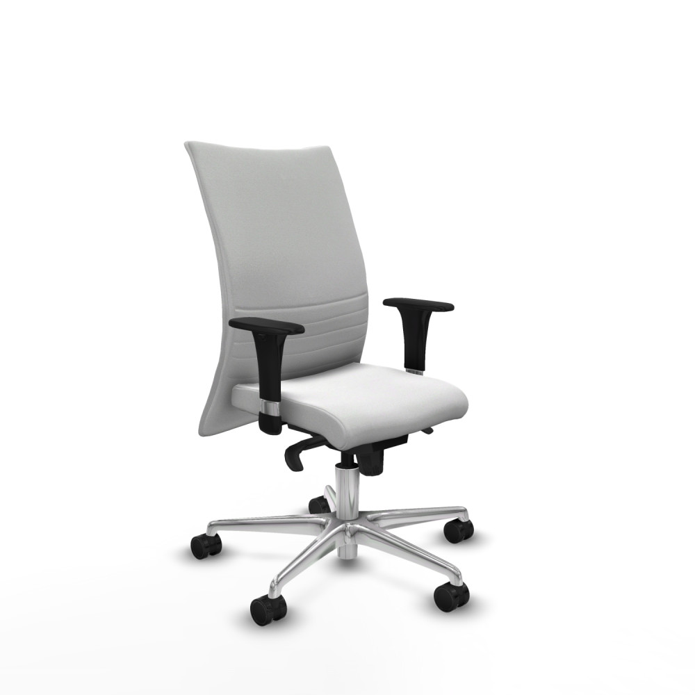 piqueras y crespo albacete confidente xl sincro bali blanco brazos 1d cromados base aluminio ruedas 65 mm nailon