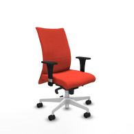 piqueras y crespo albacete confidente xl sincro bali naranja oscuro brazos 1d cromados base blanca ruedas 65 mm nailon