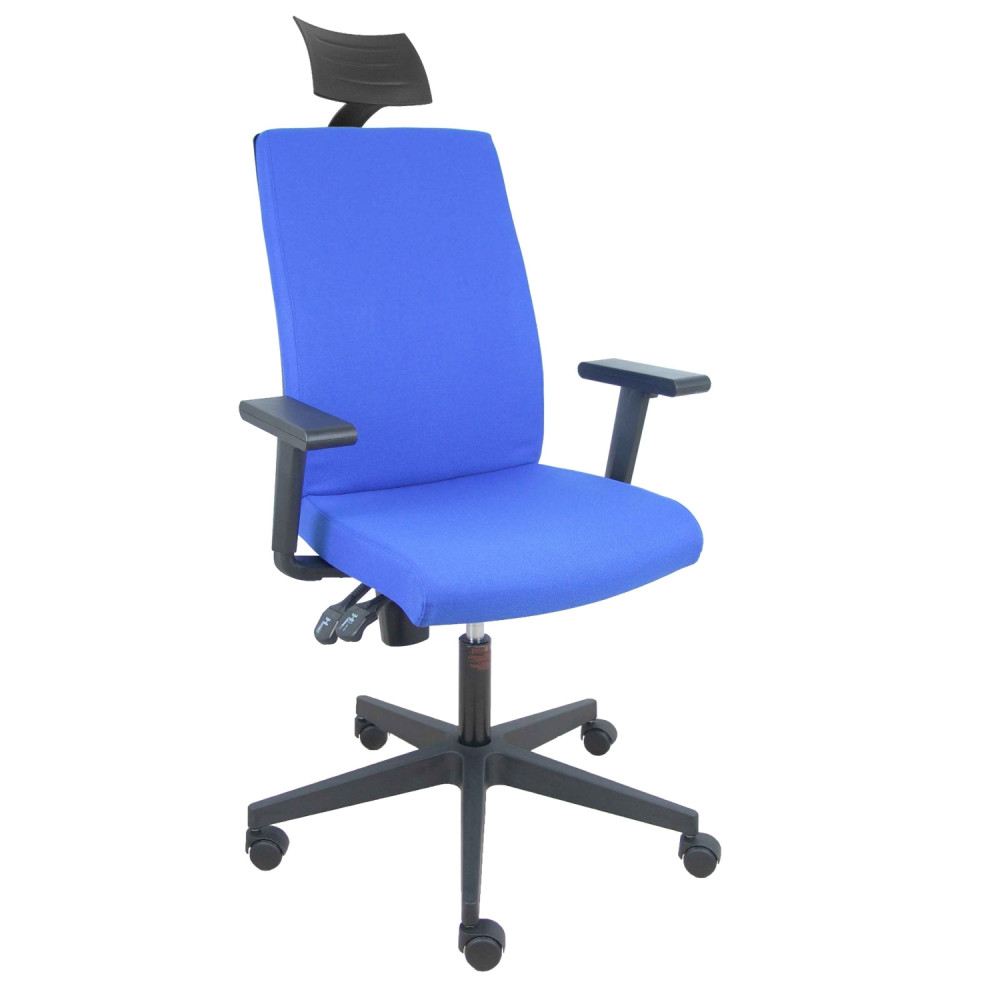 piqueras y crespo silla i-line ar?n azul con brazos regulables con cabecero