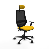 piqueras y crespo mardos sincro bali amarillo brazos 1d base nailon ruedas 65mm nailon cabecero 2d