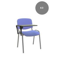 piqueras y crespo kit de 3 brazos derechos + 3 palas derechas pvc