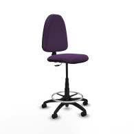 piqueras y crespo taburete a?na cp bali morado base poliamida ruedas nailon 50mm