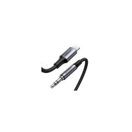 ugreen 70509 cable de teléfono móvil plata 1 m 3,5mm lightning