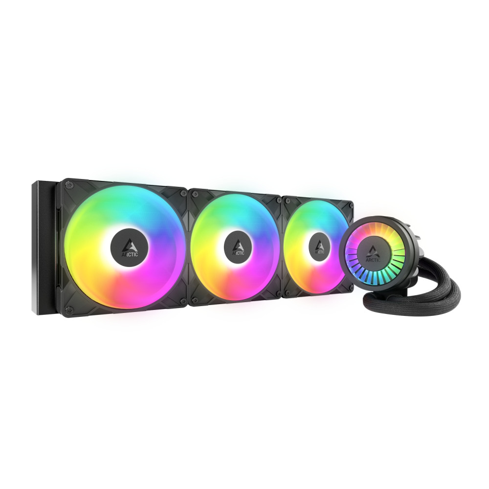 arctic liquid freezer iii pro 420 a-rgb procesador sistema de refrigeración líquida todo en uno 14 cm negro