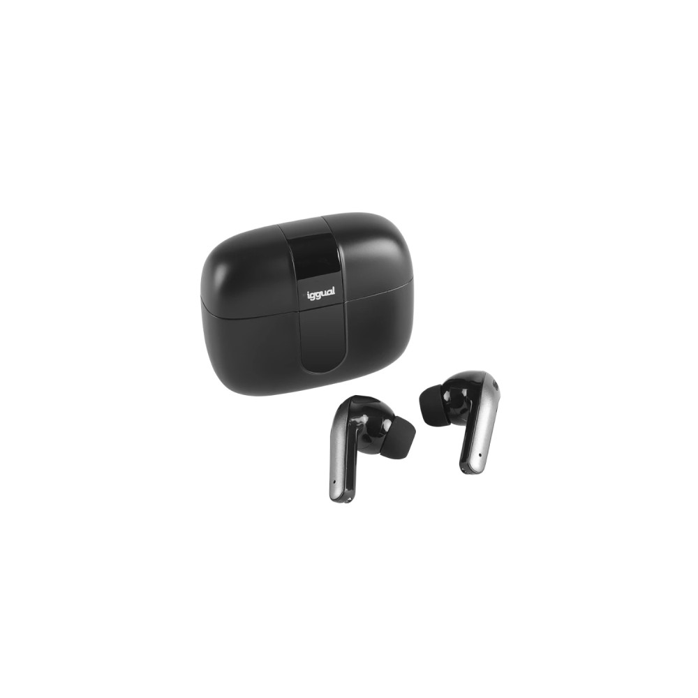 iggual true sound auriculares true wireless stereo (tws) dentro de oído llamadas/música bluetooth negro
