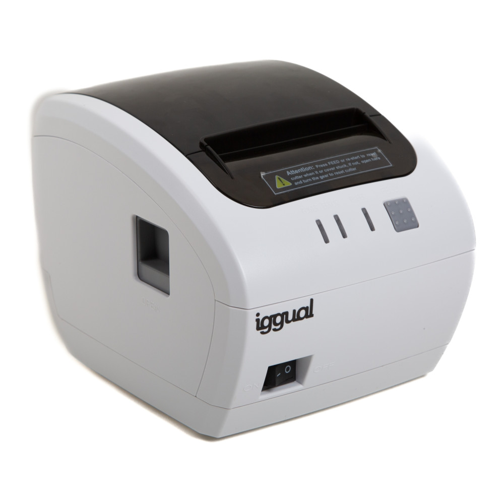 iggual tp easy 80w 203 x 203 dpi alámbrico térmico impresora de recibos