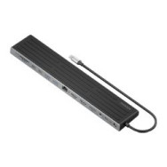 docking aisens usb-c 13en1 4k uhd gris (asuc-13p042-gr)