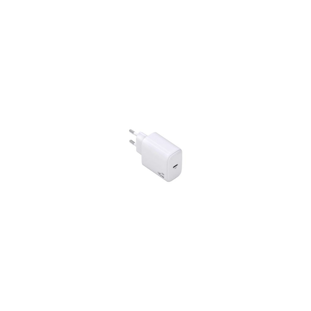 cargador pared aisens gan 45w usb-c blanco (a110-0969)