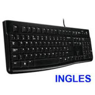 teclado logitech k120 usb oem inglés negro (920-002479)