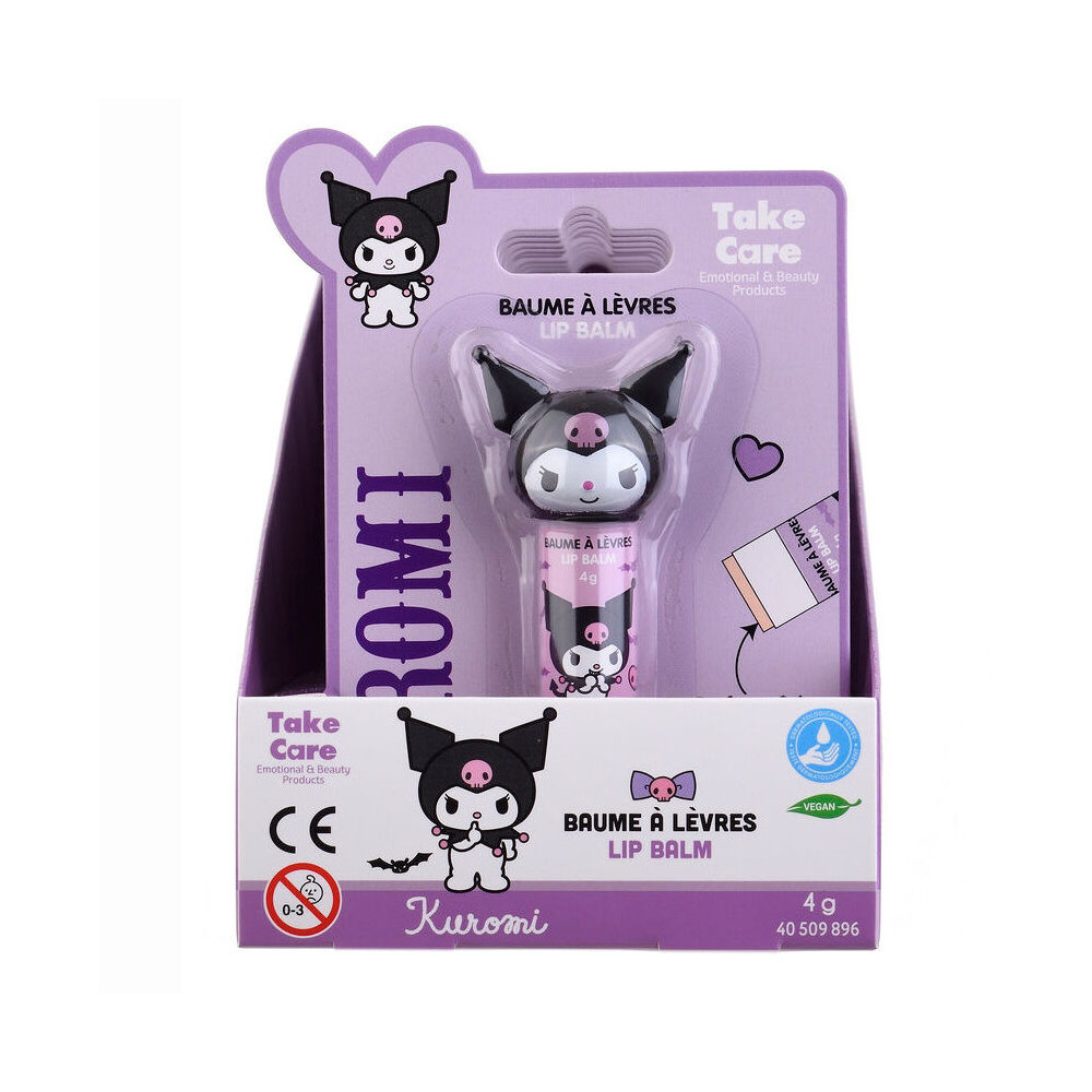 balsamo labial protector kuromi hello kitty