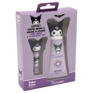 crema manos + balsamo labial kuromi hello kitty