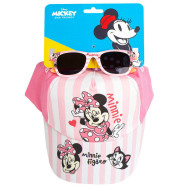 set gorra + gafas sol minnie disney
