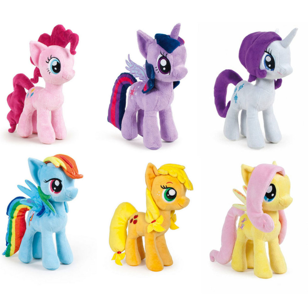peluche mi pequeño pony soft 25cm surtido