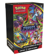 latino juego cartas booster bundle fuegos fantasmales pokemon