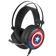 auriculares gaming capitan america marvel