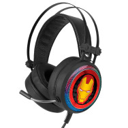 auriculares gaming iron man marvel