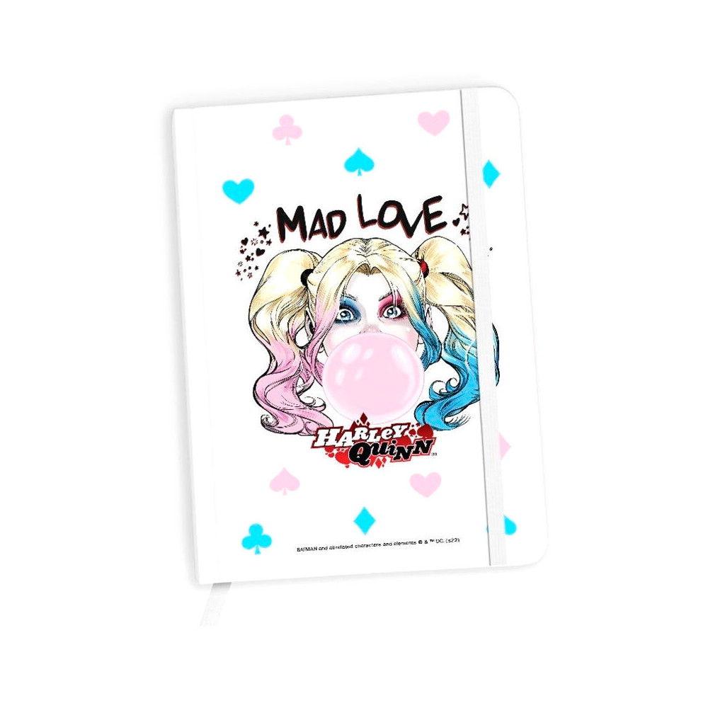 cuaderno harley quinn dc comics