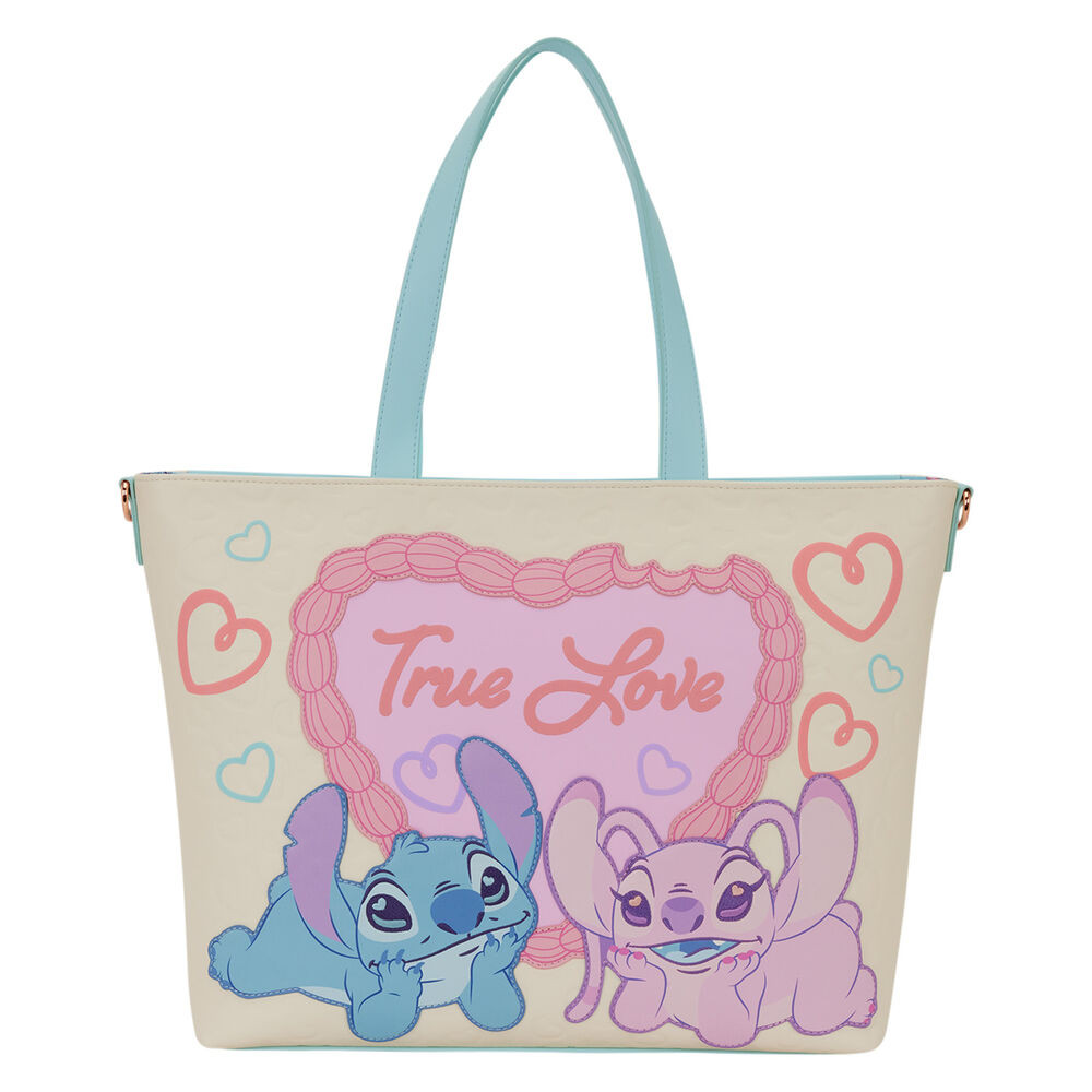 bolso true love angel & stitch disney loungefly