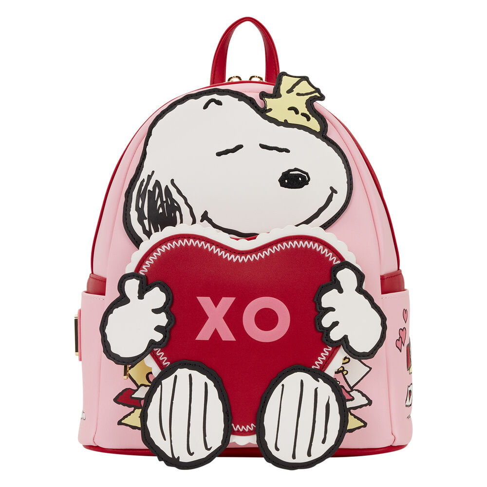 mochila xo snoopy peanuts loungefly
