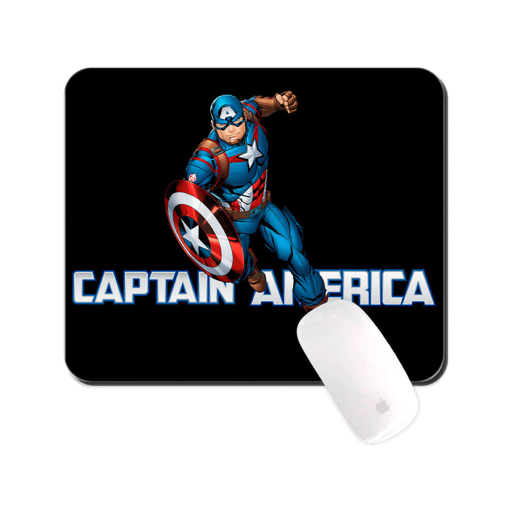 alfombrilla raton capitan america marvel
