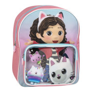 mochila la casa de muñecas de gabby 30cm