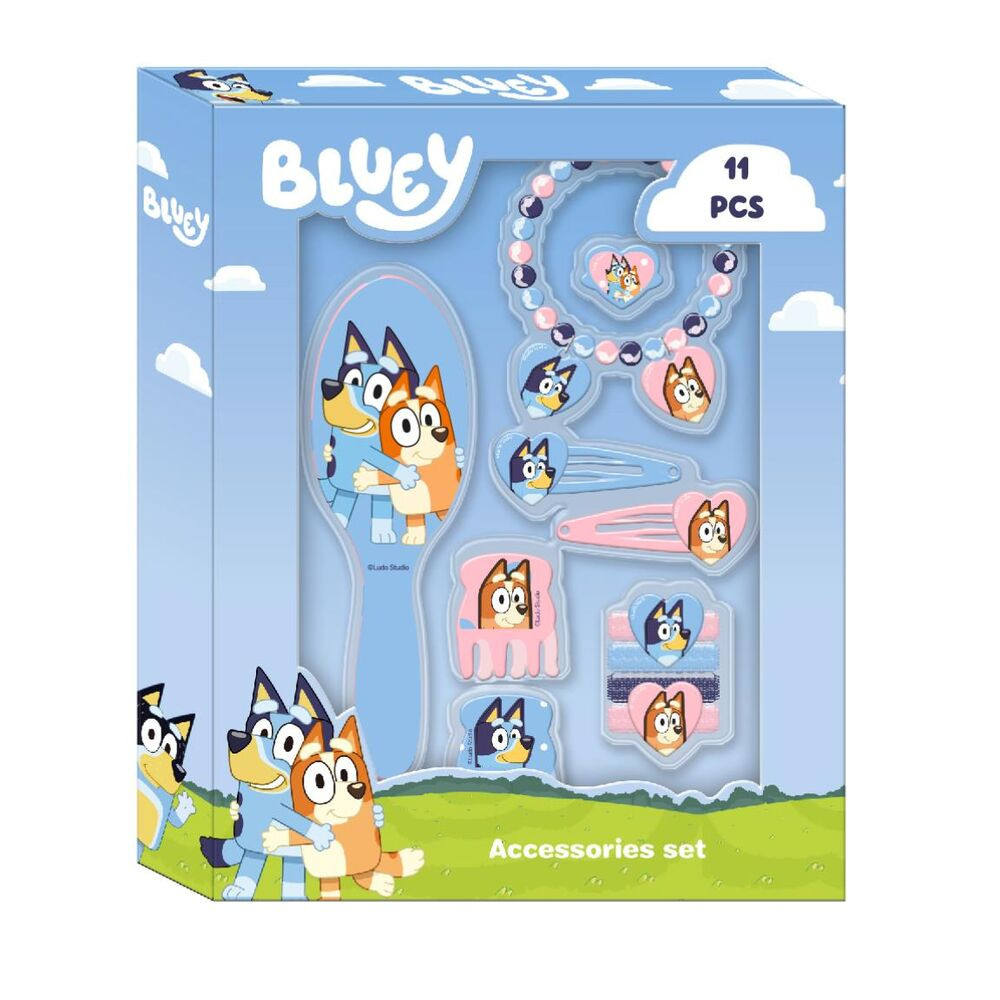 blister accesorios belleza bluey