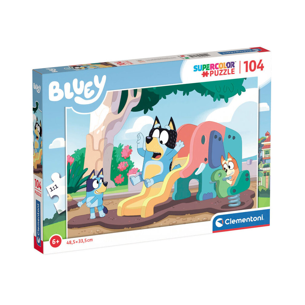 puzzle bluey 104pzs