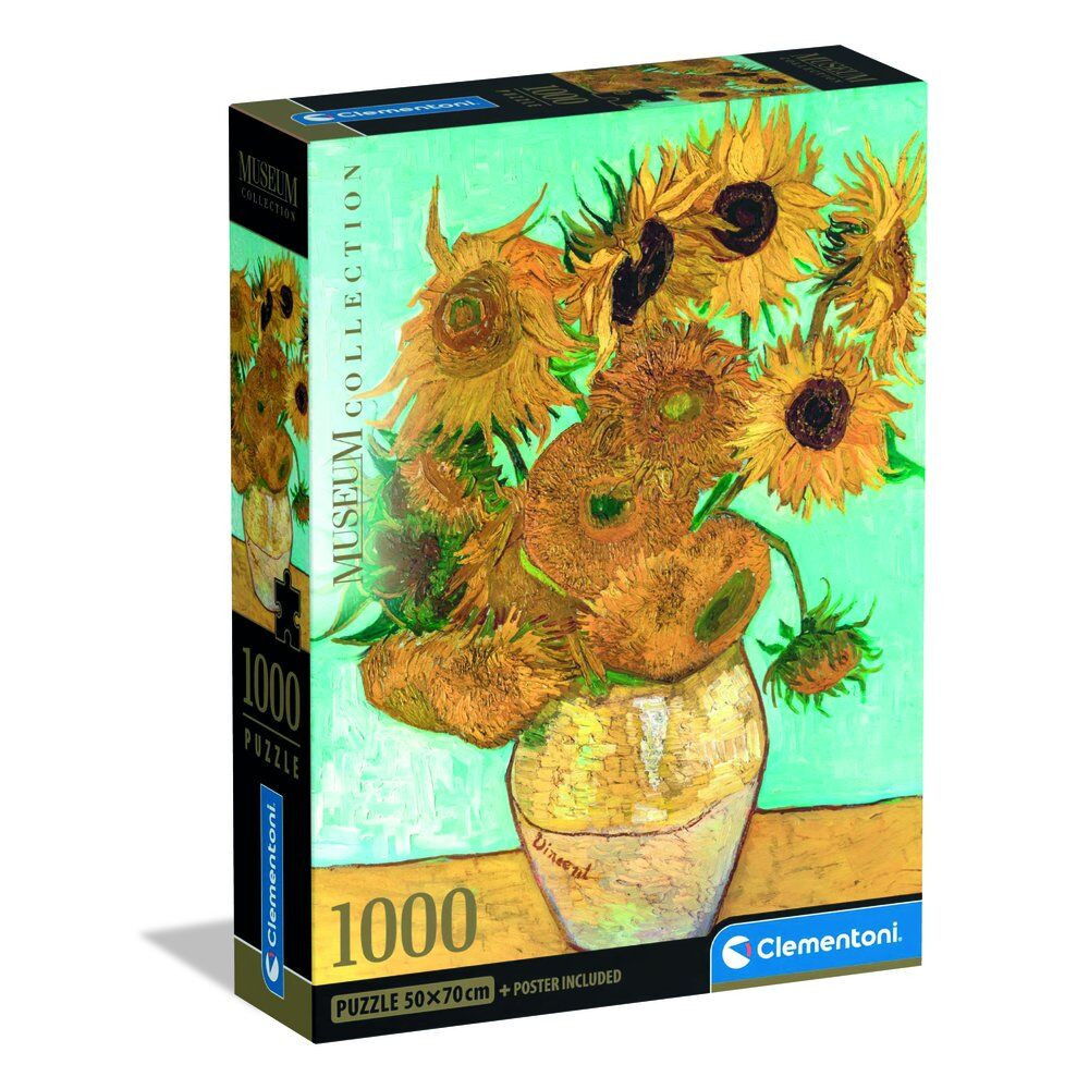 puzzle sunflowers van gogh museum 1000pzs