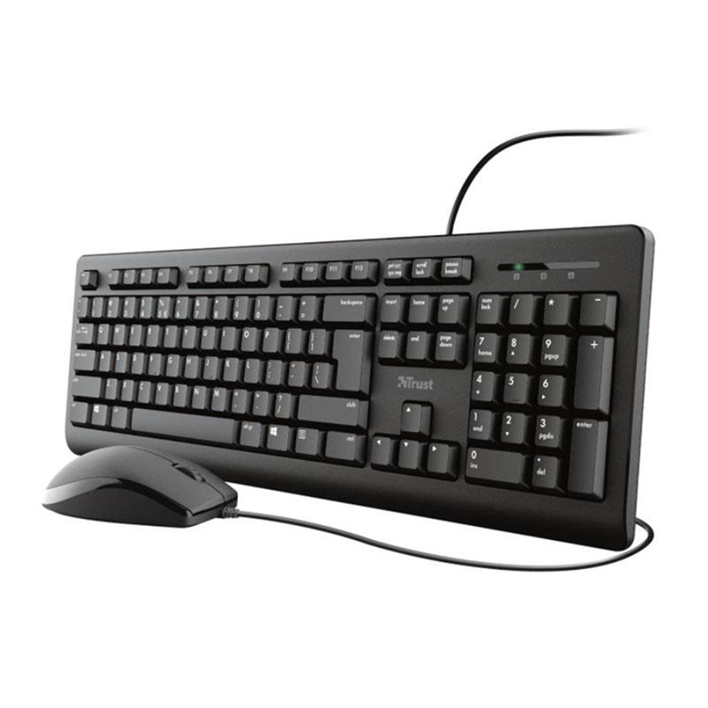 teclado + raton trust tkm-250 usb