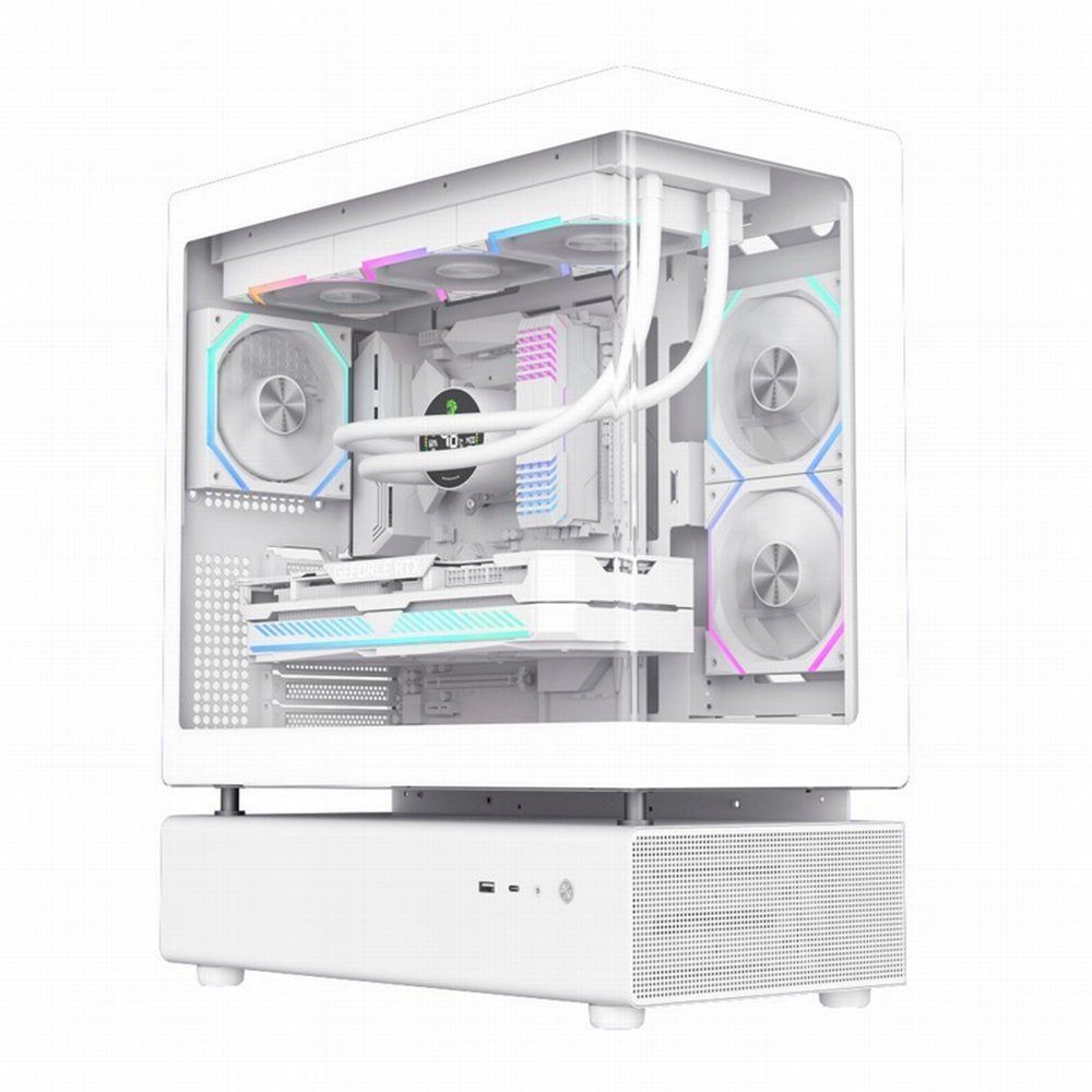 ordenador gaming n80 white rgb i5 14600k/32 ddr5/1tb nvme/wifi/ref.liq/800w/w11pro